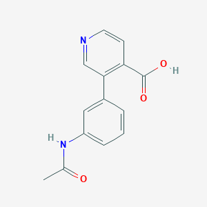 molecular formula C14H12N2O3 B6390747 MFCD18317775 CAS No. 1261907-18-9