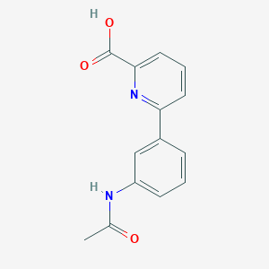 6-(3-Acetylaminophenyl)picolinic acid