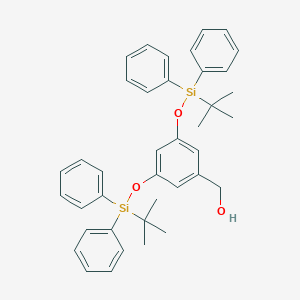 molecular formula C39H44O3Si2 B063908 3,5-Bis(tert-butyldiphenylsilyloxy)benzyl Alcohol CAS No. 182250-70-0