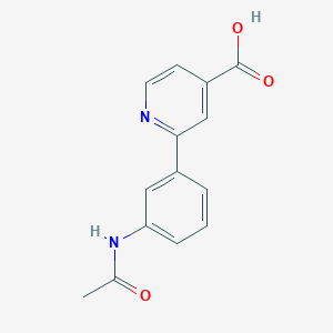 molecular formula C14H12N2O3 B6390803 MFCD18317774 CAS No. 1261933-42-9