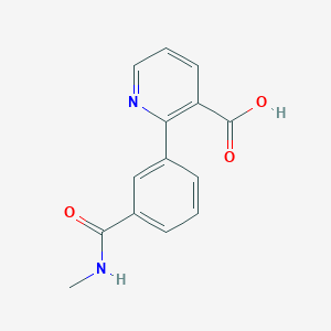 molecular formula C14H12N2O3 B6390856 MFCD18317791 CAS No. 1261985-67-4