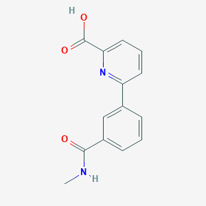 6-[3-(N-Methylaminocarbonyl)phenyl]picolinic acid