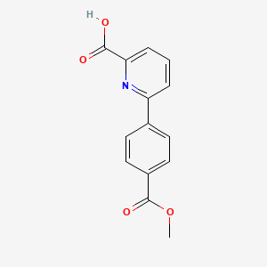 6-(4-Methoxycarbonylphenyl)picolinic acid