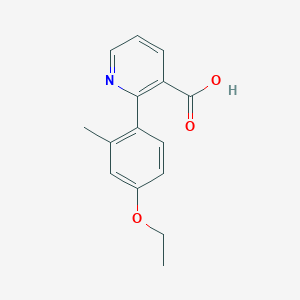 molecular formula C15H15NO3 B6391038 MFCD18317819 CAS No. 1261985-78-7