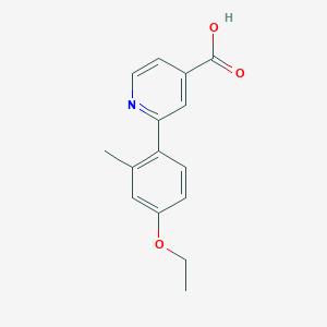 molecular formula C15H15NO3 B6391041 MFCD18317817 CAS No. 1261935-56-1