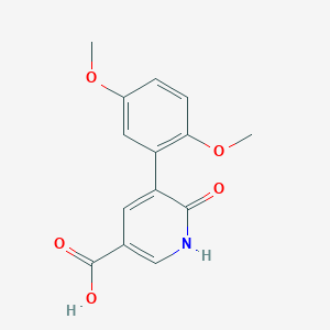 5-(2,5-Dimethoxyphenyl)-6-hydroxynicotinic acid