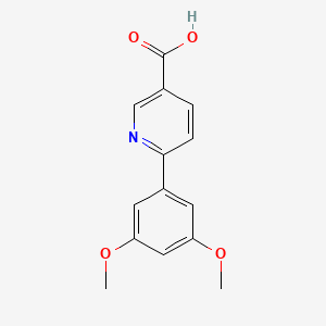 6-(3,5-DIMETHOXYPHENYL)NICOTINIC ACID