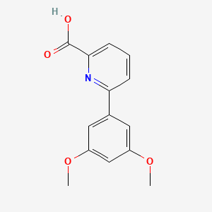 6-(3,5-Dimethoxyphenyl)picolinic acid