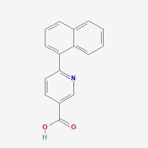 6-(Naphthalen-1-yl)nicotinic acid