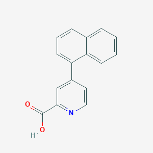 4-(Naphthalen-1-yl)picolinic acid