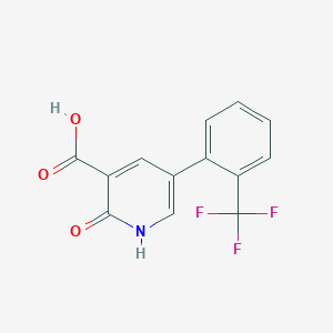 2-Hydroxy-5-(2-trifluoromethylphenyl)nicotinic acid