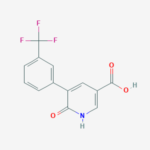 6-Hydroxy-5-(3-trifluoromethylphenyl)nicotinic acid