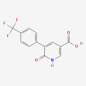 6-Hydroxy-5-(4-trifluoromethylphenyl)nicotinic acid