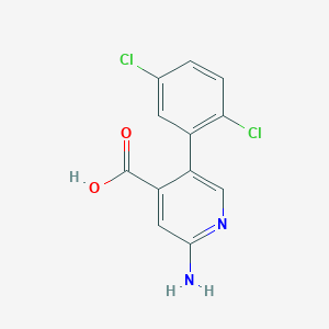 2-AMINO-5-(2,5-DICHLOROPHENYL)ISONICOTINIC ACID