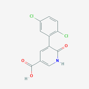 5-(2,5-Dichlorophenyl)-6-hydroxynicotinic acid