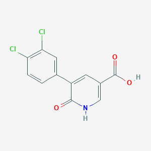 5-(3,4-Dichlorophenyl)-6-hydroxynicotinic acid