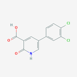 5-(3,4-Dichlorophenyl)-2-hydroxynicotinic acid