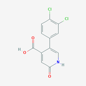 5-(3,4-Dichlorophenyl)-2-hydroxyisonicotinic acid