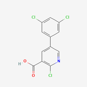 2-Chloro-5-(3,5-dichlorophenyl)nicotinic acid