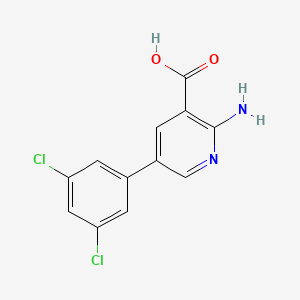 2-AMINO-5-(3,5-DICHLOROPHENYL)NICOTINIC ACID