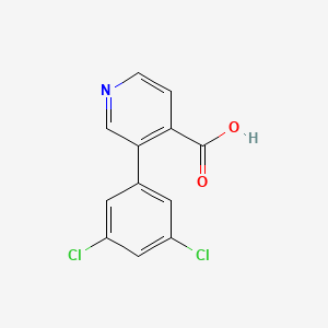 3-(3,5-Dichlorophenyl)pyridine-4-carboxylic acid