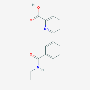 6-[3-(N-Ethylaminocarbonyl)phenyl]picolinic acid