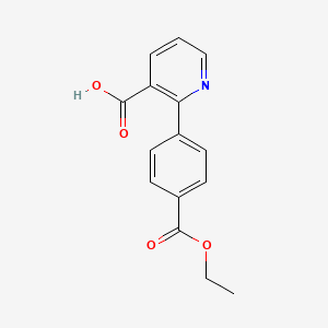 2-(4-Ethoxycarbonylphenyl)nicotinic acid