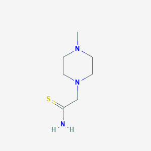 B063938 2-(4-Methylpiperazin-1-yl)ethanethioamide CAS No. 164926-91-4