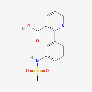 2-(3-Methylsulfonylaminophenyl)nicotinic acid