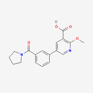 molecular formula C18H18N2O4 B6394455 MFCD18318548 CAS No. 1261958-09-1