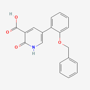 5-(2-Benzyloxyphenyl)-2-hydroxynicotinic acid