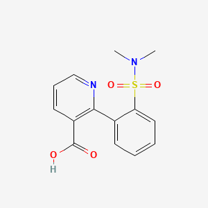 2-(2-N,N-Dimethylsulfamoylphenyl)nicotinic acid