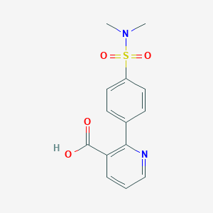 2-(4-N,N-Dimethylsulfamoylphenyl)nicotinic acid