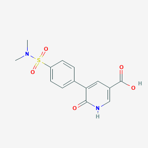 5-(4-N,N-Dimethylsulfamoylphenyl)-6-hydroxynicotinic acid