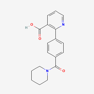 molecular formula C18H18N2O3 B6394983 MFCD18318668 CAS No. 1261951-47-6