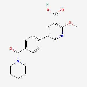 molecular formula C19H20N2O4 B6395034 MFCD18318680 CAS No. 1262010-07-0