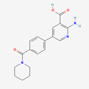 molecular formula C18H19N3O3 B6395041 MFCD18318676 CAS No. 1262009-99-3