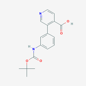 3-(3-BOC-Aminophenyl)isonicotinic acid