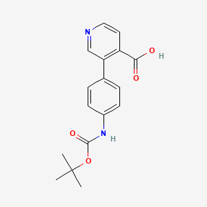 3-(4-BOC-Aminophenyl)isonicotinic acid