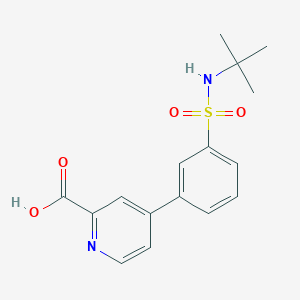 4-(3-t-Butylsulfamoylphenyl)picolinic acid