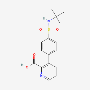 3-(4-t-Butylsulfamoylphenyl)picolinic acid