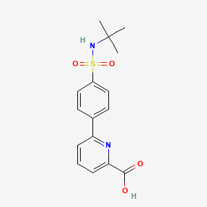 6-(4-t-Butylsulfamoylphenyl)picolinic acid