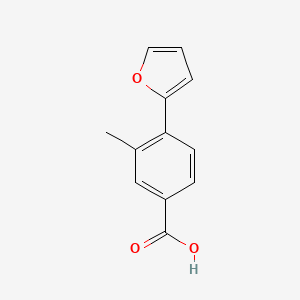 4-(Furan-2-YL)-3-methylbenzoic acid