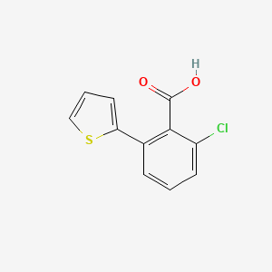 2-Chloro-6-(thiophen-2-yl)benzoic acid