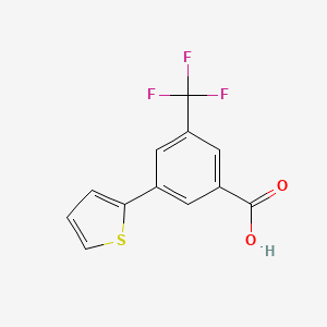 3-(Thiophen-2-YL)-5-trifluoromethylbenzoic acid