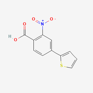 2-Nitro-4-(thiophen-2-YL)benzoic acid