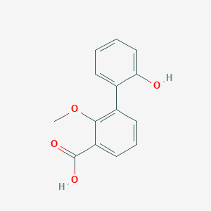 3-(2-Hydroxyphenyl)-2-methoxybenzoic acid