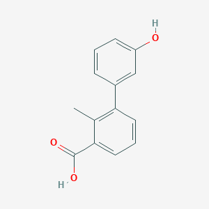 3-(3-Hydroxyphenyl)-2-methylbenzoic acid