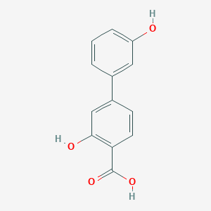 3,3'-Dihydroxy-[1,1'-biphenyl]-4-carboxylic acid