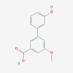 3-(3-Hydroxyphenyl)-5-methoxybenzoic acid